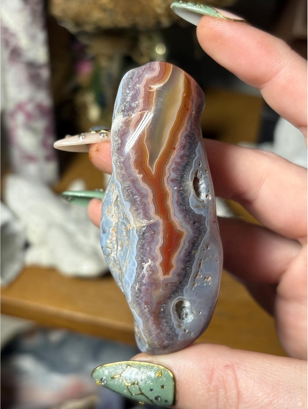 Laguna Agate Tumble | Natural Banded Agate | Mexico Collector Specimen